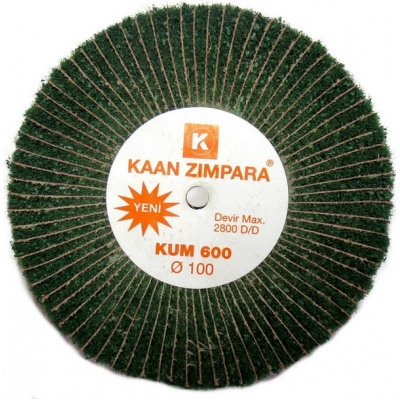 Круг шлифовальный комбинированный | Зеленый 600 (100х15х8)